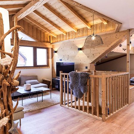Le Chenaillet, Duplex Au Pied Des Pistes Et Spa Montgenèvre Exterior foto